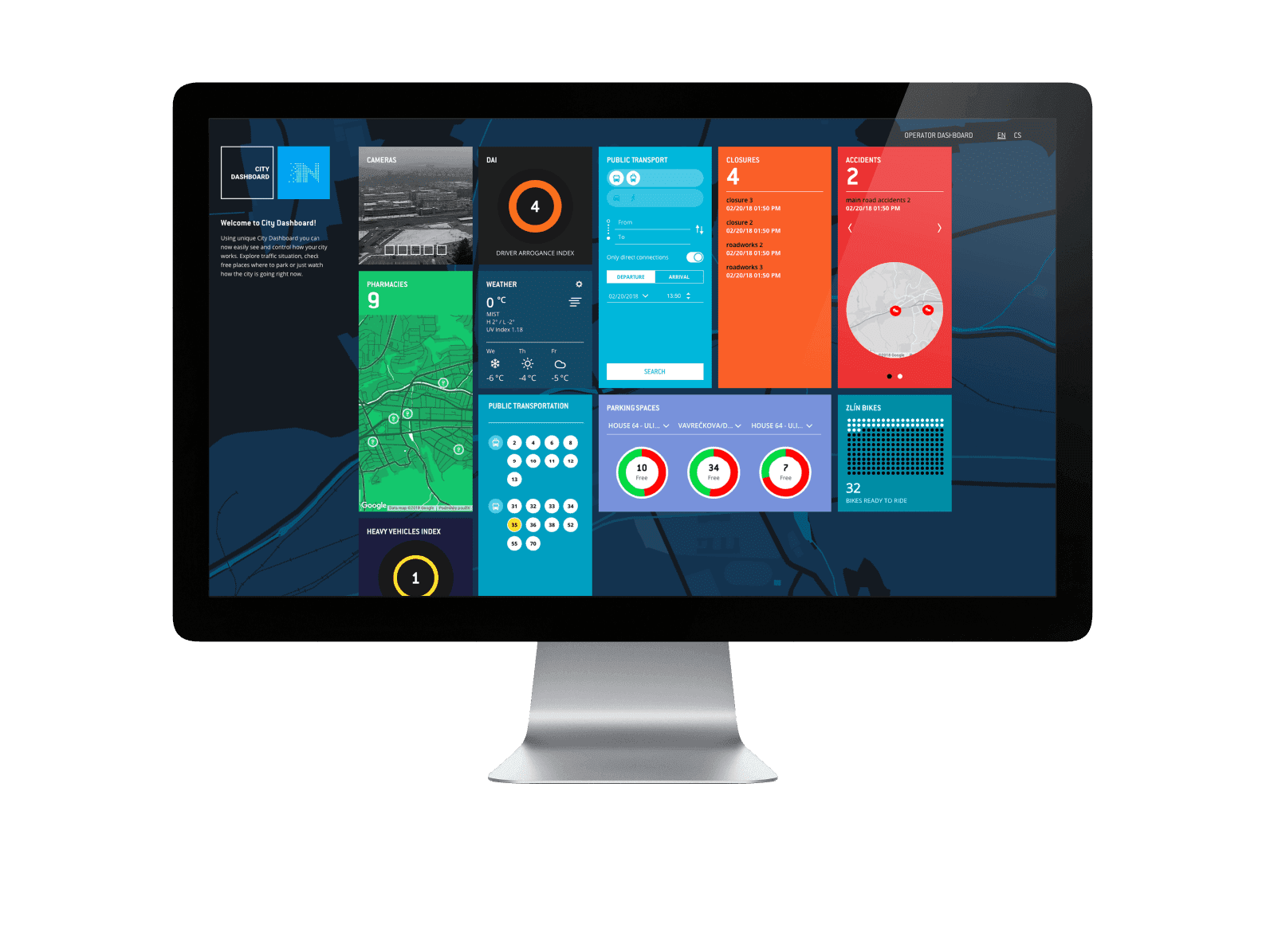 smart city platform by location solutions